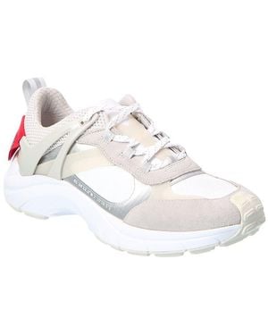 BOSS Go2 Leather-Trim Sneaker - White