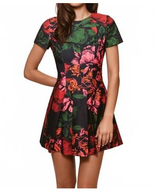 Hutch Emmanuela Mini Dress - Red