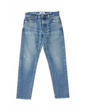 Moussy Mv Clewiston Tapered Pants - Blue
