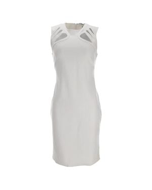 Diane von Furstenberg Cutout Midi Dress - Gray