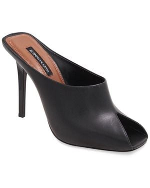 BCBGMAXAZRIA Zenith Leather Mule - Black