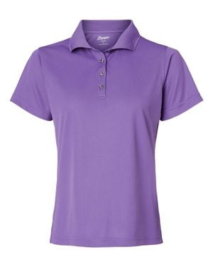 Paragon Saratoga Performance Mini Mesh Polo - Purple