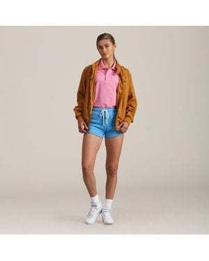 Members Only Classic Iconic Racer Oversized Jacket - Blue