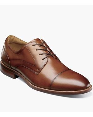Florsheim Rucci Cap Toe Oxford Shoes - Brown