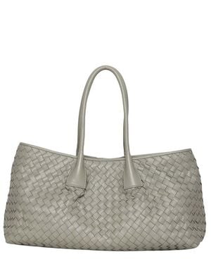 Walter Baker Alina Leather Tote - Gray