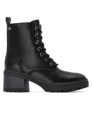 Xti Combat Booties By - Black