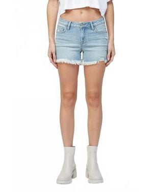 Hidden Jeans Kenzie Low Rise Short - Blue