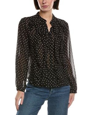 Avantlook Ruffle Blouse - Black