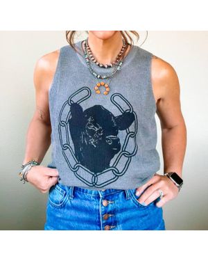 2FlyCo Amarillo Angus Tank - Blue