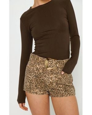 Show Me Your Mumu Asher Shorts - Brown