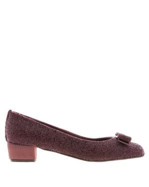 Ferragamo Ferragamo Varina Ballet Flats, Size 7 C - Red