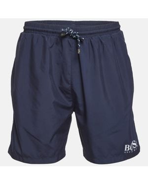 BOSS Synthetic Shorts - Blue