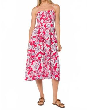 Velvet Heart Brunilda Midi Dress - Pink