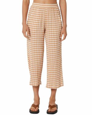 Rip Curl Premium Surf Check Pant - Natural