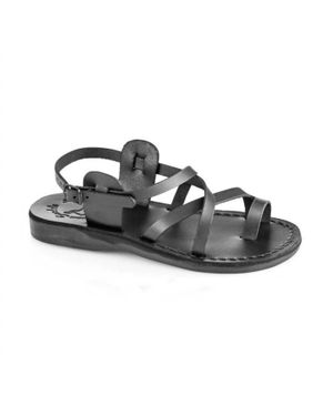 Jerusalem Sandals The Good Shepherd Buckle Sandal - Black