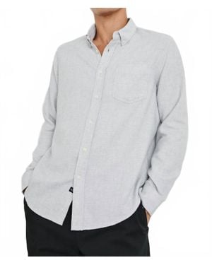 Rails Runson Shirt - Gray