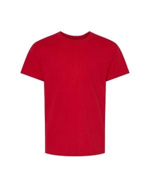 Hanes Essential-T Youth T-Shirt - Red