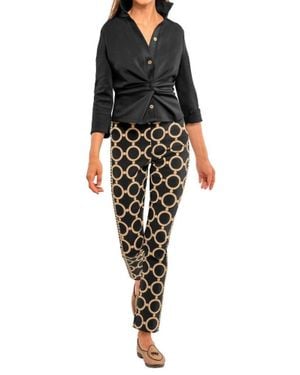 Gretchen Scott Gripeless Pull On Pants - Black