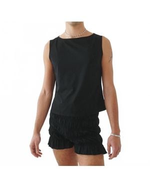 T.W.I.N. That’s What I Need Boatneck Tank - Black