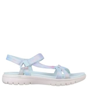 Skechers On The Go Flex-Spring Fling Sandal - Blue