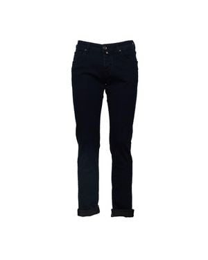 Jacob Cohen Nick 10 Oz Slim Fit Jeans - Blue