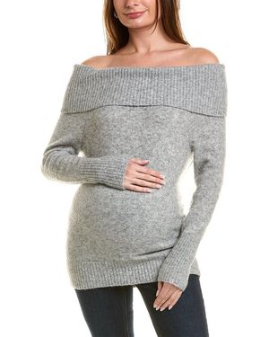 HATCH Maternity The Amber Sweater - Gray