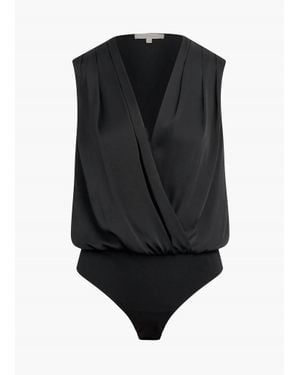 FAVORITE DAUGHTER Sleeveless Date Blouse - Black