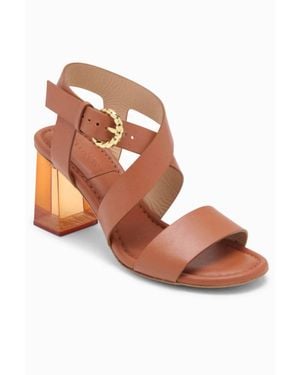 Ulla Johnson Elora Heel Sandal - Brown