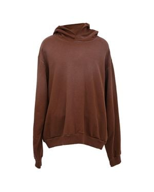 Acne Studios Crew Neck Hoodie - Brown