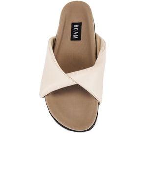 Roam Demi Twist Shoe Sandals - White