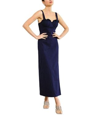 Line & Dot Kira Maxi Dress in Purple | Lyst