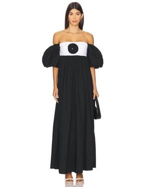 Caroline Constas Santina Dress - Black