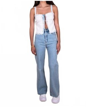 Rumored Vintage Love Cami Top - Blue