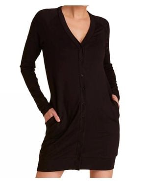 Alala Cardigan Dress - Black