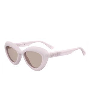 Moschino Sunglasses Cat Eye Full Rim, Frame And Lens Mos163/S035Ju1 - White