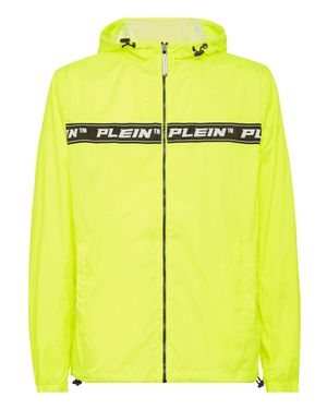Philipp Plein Nylon Windbreaker - Yellow