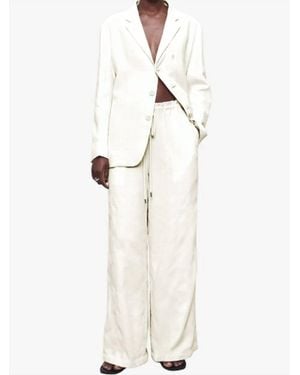 Kallmeyer Wesley Drawstring Pant - White