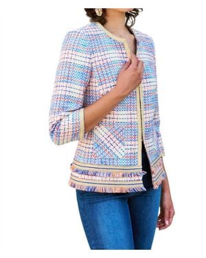 Bariloche Granjuela Fringe Jacket - White