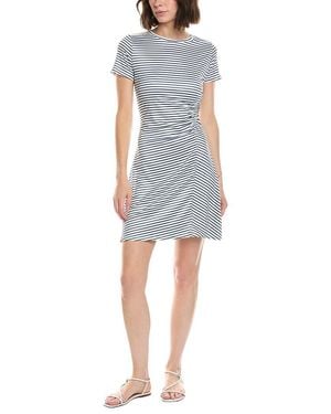 Stella Parker Kerri Printed Shirtdress - Blue