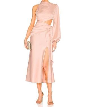 Misha Maryan Midi Dress - Pink