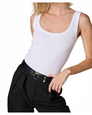 Sold Out NYC Scoop It Up Tank Top - White