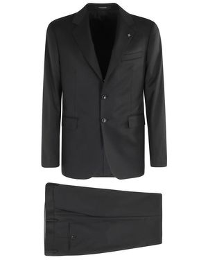 Tagliatore Naples Suit - Black