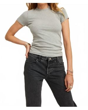 SPRWMN Rib Baby Top - Gray