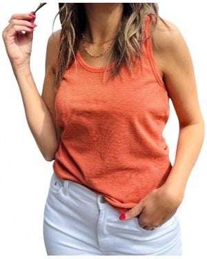 Mod-o-doc Scoop Neck Tank - Orange