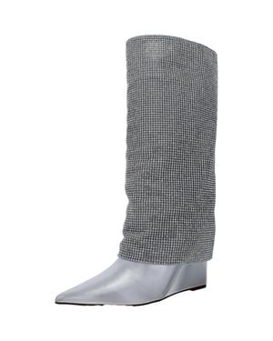 Steve Madden Riski Risk06S1-Slvr - Gray