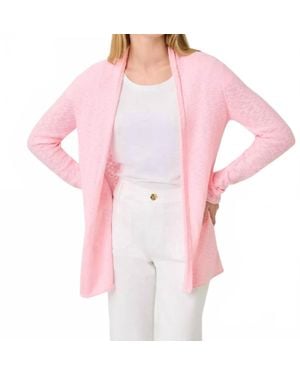 Lilly Pulitzer Faretta Long Length Cardigan - Pink