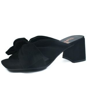 The Flexx Francys Suede Sandal - Black