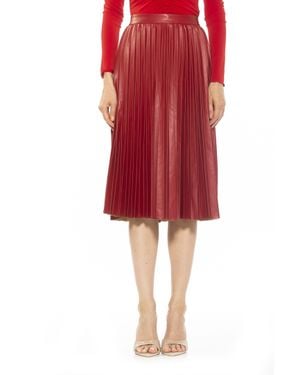 Alexia Admor Luca Skirt - Red