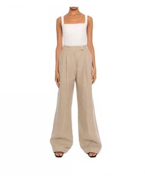 Dāl the Label Wide Leg Pants - Natural