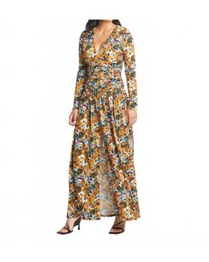 Tanya Taylor Ciara Maxi Dress - Metallic